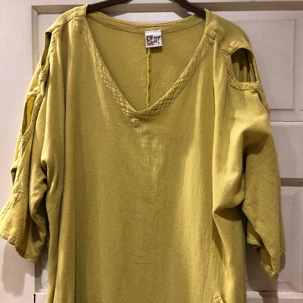 Oh my gauze! Ladder shirt size 2